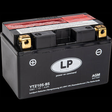 Batteria Per Moto Landport Modello YTZ10S-BS Con Tecnologia Absorbent Glass Mat