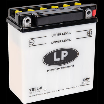 Batteria Per Moto Landport Modello YB5L-B Con Tecnologia Robusta al Piombo Acido