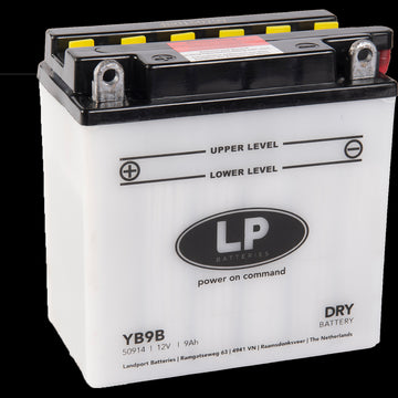 Batteria Per Moto Landport Modello YB9-B Con Tecnologia Robusta al Piombo Acido