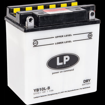 Batteria Per Moto Landport Modello YB10L-B Con Tecnologia Robusta al Piombo Acido