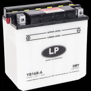 Batteria Per Moto Landport Modello YB16B-A Con Tecnologia Robusta al Piombo Acido