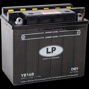 Batteria Per Moto Landport Modello YB16-B Con Tecnologia Robusta al Piombo Acido