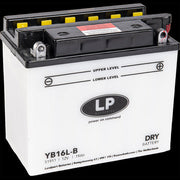Batteria Per Moto Landport Modello YB16L-B Con Tecnologia Robusta al Piombo Acido