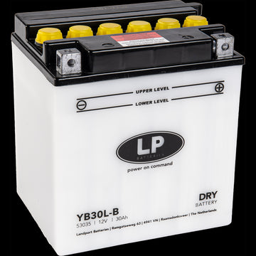 Batteria Per Moto Landport Modello YB30L-B Con Tecnologia Robusta al Piombo Acido
