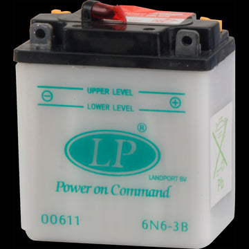 Batteria Per Moto Landport Modello 6N6-3B Con Tecnologia Robusta al Piombo Acido