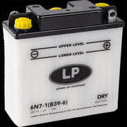 Batteria Per Moto Landport Modello B39-6 /6N7-1 Con Tecnologia Robusta al Piombo Acido