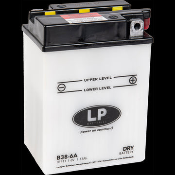 Batteria Per Moto Landport Modello B38-6A Con Tecnologia Robusta al Piombo Acido