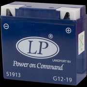 Batteria Per Moto Landport Modello G12-19 Con Tecnologia Gel