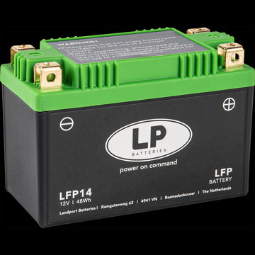 Batteria Per Moto Landport Modello LFP14 Con Tecnologia LiFePO4 al Litio