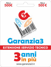 Garanzia 3 - Estensione Del Servizio Tecnico Fino A 500,00 Euro