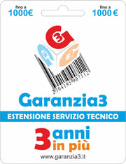 Garanzia 3 - Estensione Del Servizio Tecnico Fino A 1000,00 Euro