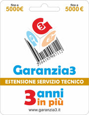 Garanzia 3 - Estensione Del Servizio Tecnico Fino A 5000,00 Euro