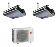 Condizionatore Climatizzatore Mitsubishi Electric Dual Split Canalizzabile 9000+9000 BTU Con MXZ-2F42VF Wi-Fi Optional
