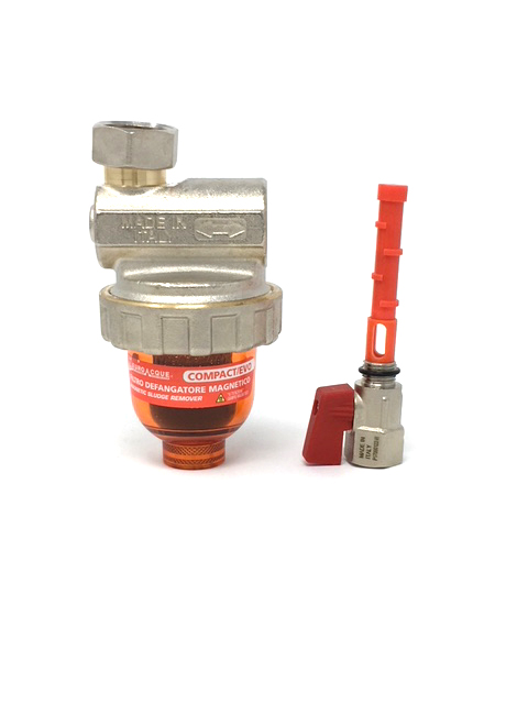 Euroacque Defangatore Filtro Magnetico Modello COMPACT EVO Ø 3/4" - Cod. COMPEVMG