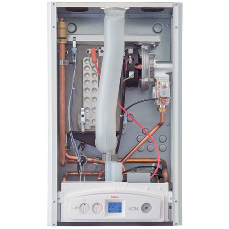 Caldaia a Condensazione Unical KONm INC 24 Kw Da Incasso Completa di Kit Scarico Fumi