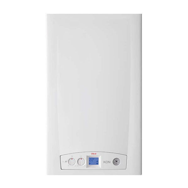 Caldaia a Condensazione Unical KONm INC 24 Kw Da Incasso Completa di Kit Scarico Fumi