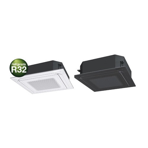 Condizionatore Climatizzatore Fujitsu a Cassetta Circular Flow Eco R-32 18000 BTU AUXG18KRLB Black Wi-Fi Optional