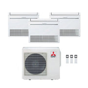 Condizionatore Climatizzatore Mitsubishi Electric Trial a Pavimento R32 MFZ-KT 9000+9000+12000 BTU Con MXZ-3F54VF4 Wi-Fi Optional
