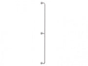 CORRIMANO VERTICALE ATTACCO PARETE/PARETE IN ACCIAIO INOX LACCATO BIANCO ALTEZZA 180 CM