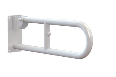 BARRA RIBALTABILE IN ACCIAIO INOX LACCATO BIANCO