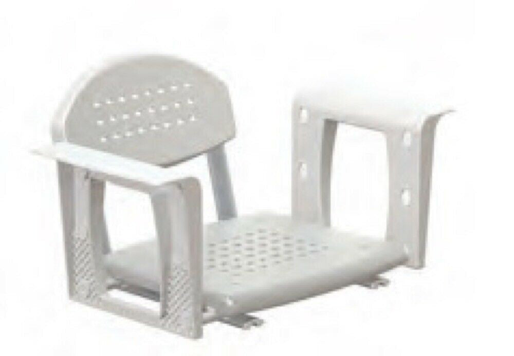 SEDILE DA VASCA CON SCHIENALE MISURA - PORT. KG 41x42x22 - 165