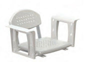 SEDILE DA VASCA CON SCHIENALE MISURA - PORT. KG 41x42x22 - 165