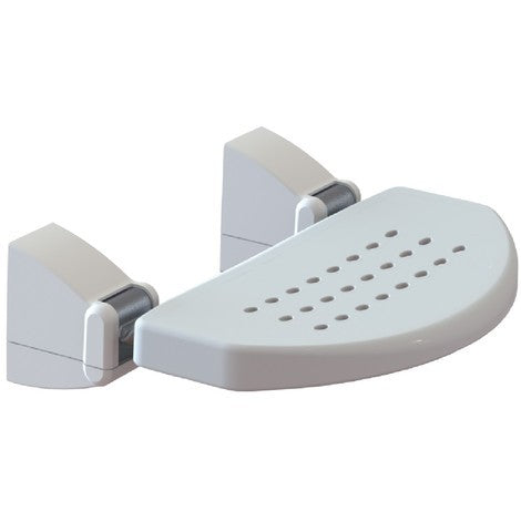 SEDILE RIBALTABILE TONDO DA MURO MISURA-PORT. KG 11x39x30,5 - 190