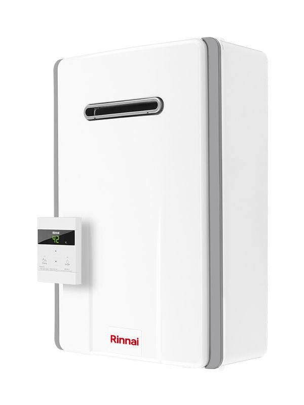 Scaldabagno a gas Rinnai Infinity 17E esterno metano