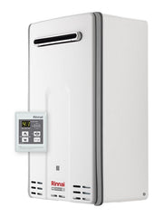 Scaldabagno A Gas Rinnai Infinity 28E Esterno Metano a Camera Aperta