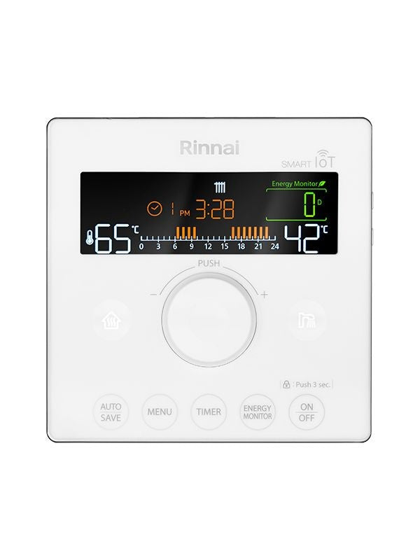 Caldaia a Condensazione Rinnai Zen 24 Kw Low Nox GPL Wi-Fi e Neutralizzatore di Condensa Integrato + Kit Fumi