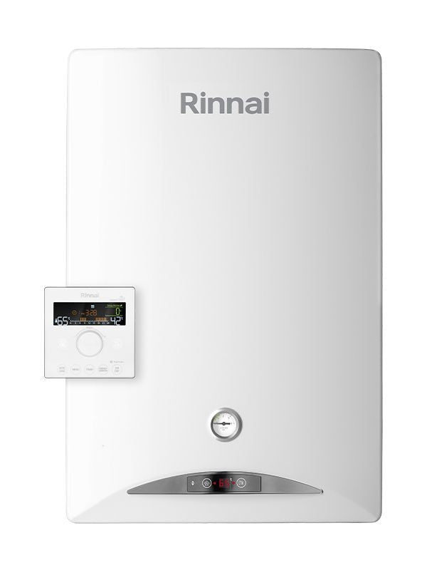 Caldaia a Condensazione Rinnai Zen 29 Kw Low Nox GPL Wi-Fi e Neutralizzatore di Condensa Integrato + Kit Fumi