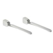 COPPIA BRACCIOLI RIBALTABILI DA MURO PORTATA KG 135