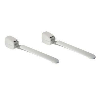 COPPIA BRACCIOLI RIBALTABILI DA MURO PORTATA KG 135