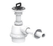 SIFONE A FIASCA PER LAVELLI AD 1 VASCA CON PILETTA