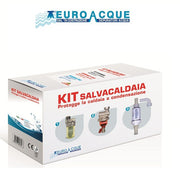 Euroacque Kit Salvacaldaia Con Defangatore Filtro Magnetico + Dosatore Polifosfati + Neutralizzatore Condensa