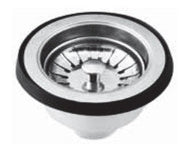 PILETTA CANESTRO PER LAVELLI CON FORO Ø 90 MM ATTACCO 1" 1/2