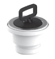 PILETTA PER LAVELLO IN ACCIAIO INOX CON TAPPO E ATTACCO 1" 1/2