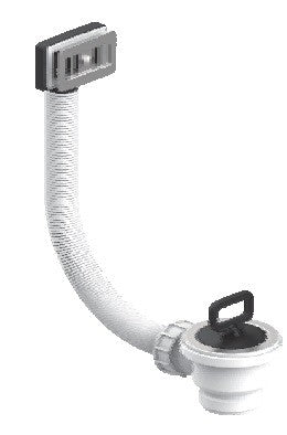 PILETTONE PER LAVELLO IN ACCIAIO INOX CON ATTACCO 1" 1/2