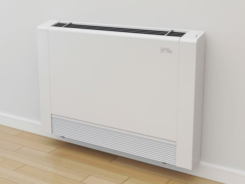 Ventilconvettore Ideal Clima Fancoil Slim a Pavimento Skudo Inverter DC 250 Cod. TSM02D - Con Comando Incluso