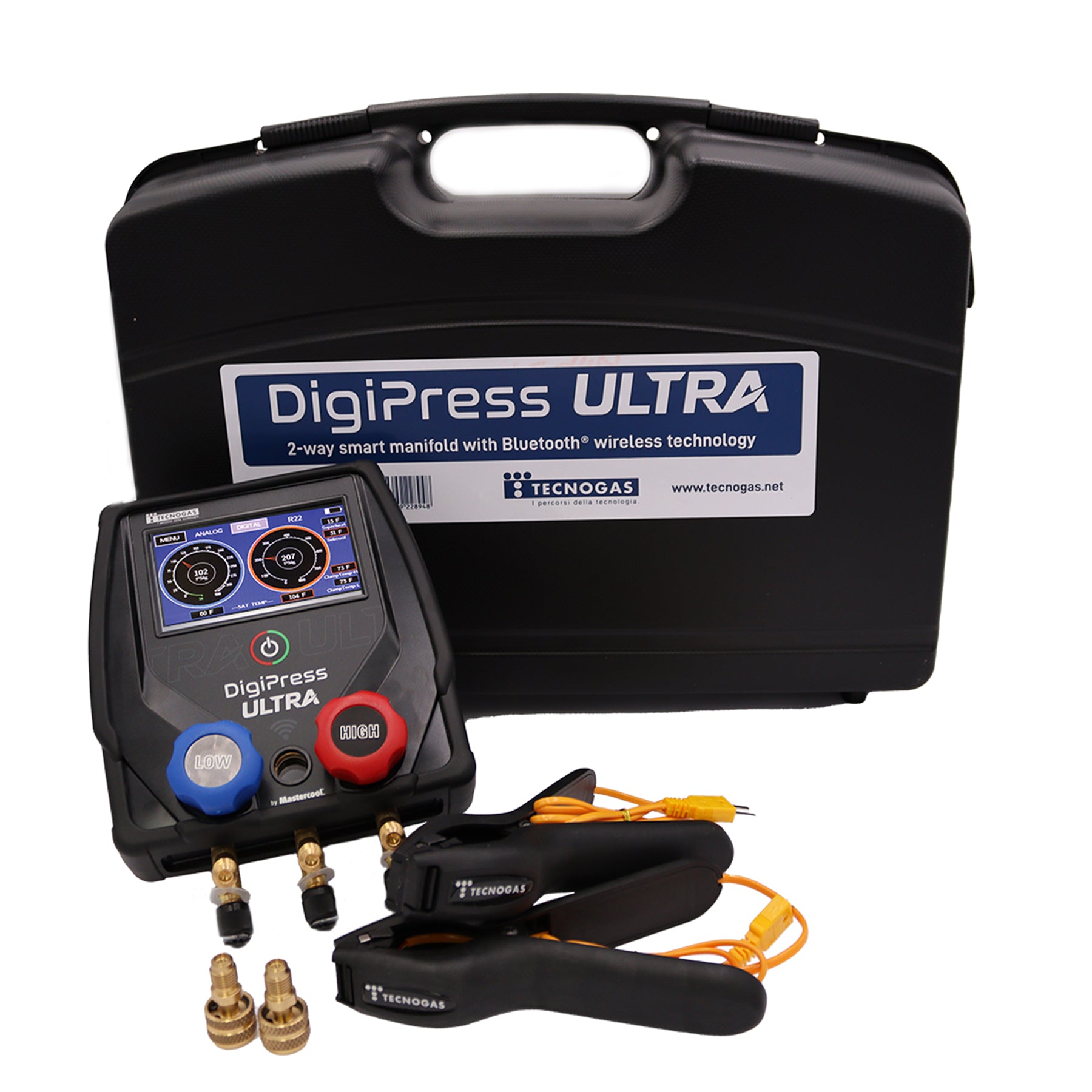TECNOGAS Gruppo Manometrico Digitale Modello Digipress Ultra