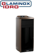 Termostufa A Pellet Laminox Idroventilata Tina Lux 20 Kw Colore Bronzo Versione Black Line