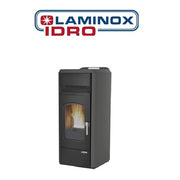 Termostufa A Pellet Laminox Idroventilata Tina Lux 20 Kw Colore Antracite Versione Black Line