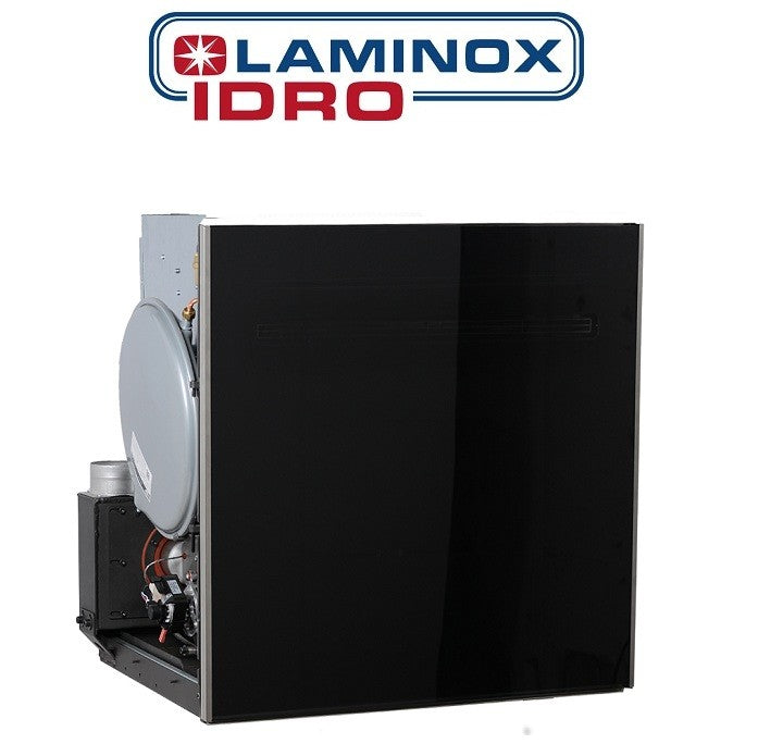Inserto A Pellet Laminox Modello Apollo Idro 24 Kw Black Line