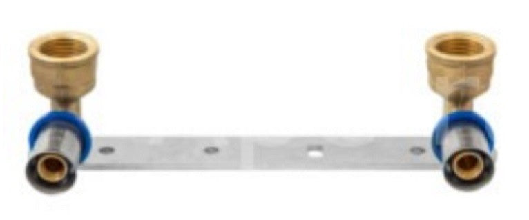 Staffa con Gomiti F con misura 1/2 x 16