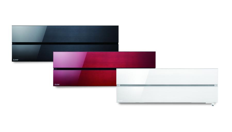 Condizionatore Climatizzatore Mitsubishi Electric Dual Split Kirigamine Style Ruby Red R-32 9000+12000 BTU Con MXZ-2F42VF4 9+12