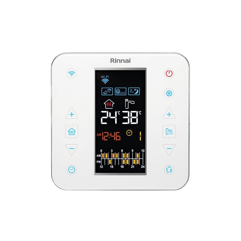 Caldaia a Condensazione Rinnai Momiji 29 GPL Wi-Fi Completa di Kit Scarico Fumi