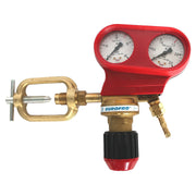 Riduttore di pressione per acetilene EUROFRO OSSIGAS Con attacco a staffa con portata di 10 m3h