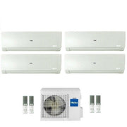 Condizionatore Climatizzatore Haier Quadri Split Flexis Plus White R-32 9000+9000+9000+9000 Con 4U75S2SR5FA Wi-Fi Integrato