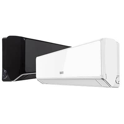 Condizionatore Climatizzatore Baxi Monosplit Inverter Modello Halo Nero R-32 Wi-Fi 12000 BTU HSGNW35