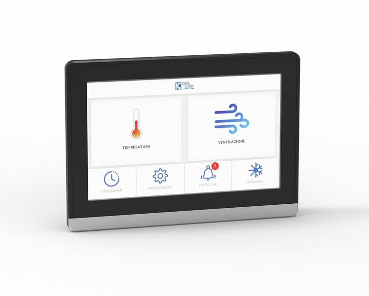 Integra Touch Screen Ideal Clima Modello SQCT08 Touchscreen da 7" per Gestione Impianti